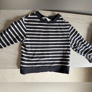 Toddler boys striped sweatshirt